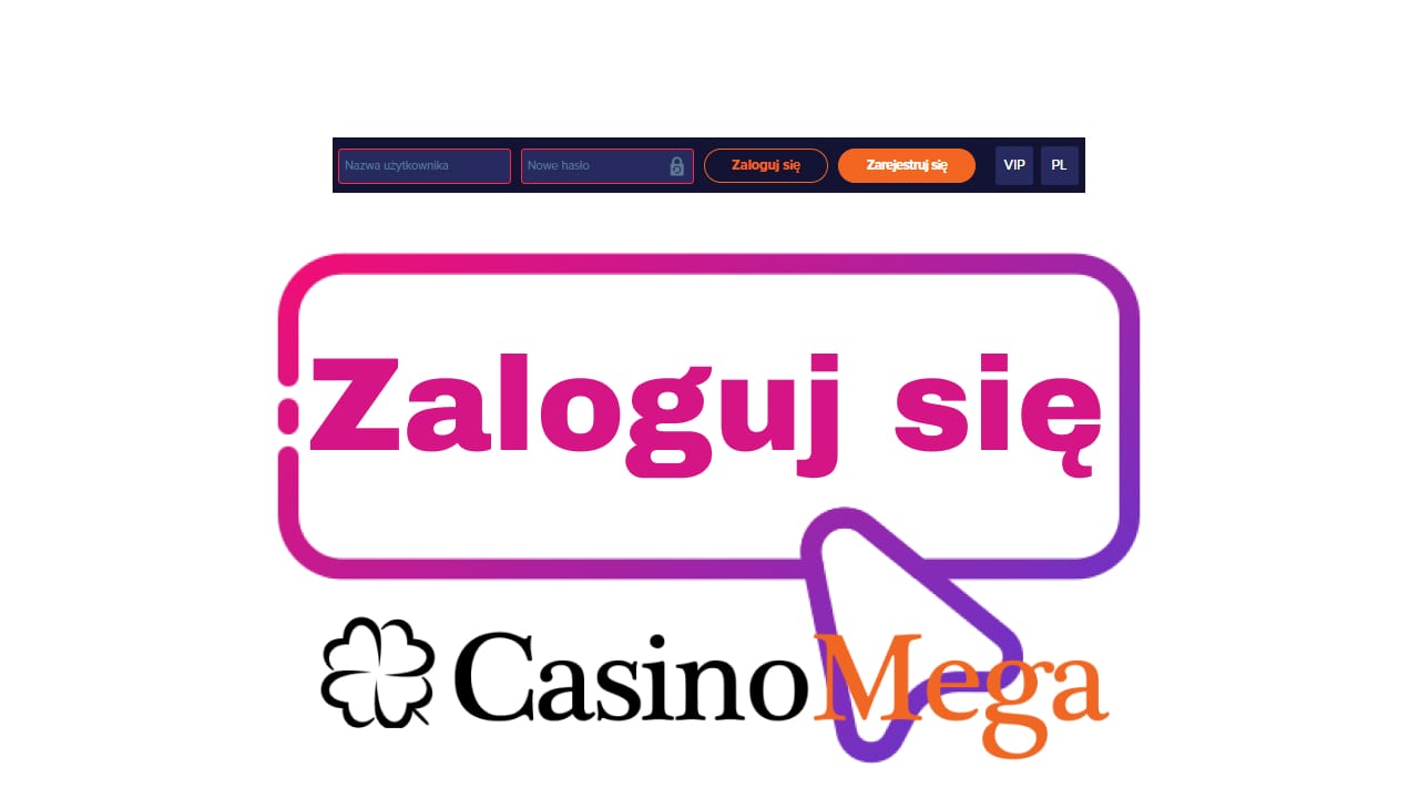 Jak zalogować się do CasinoMega